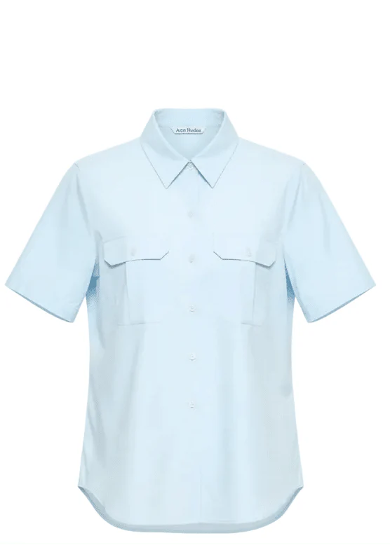 Poplin Button-Up Shirt