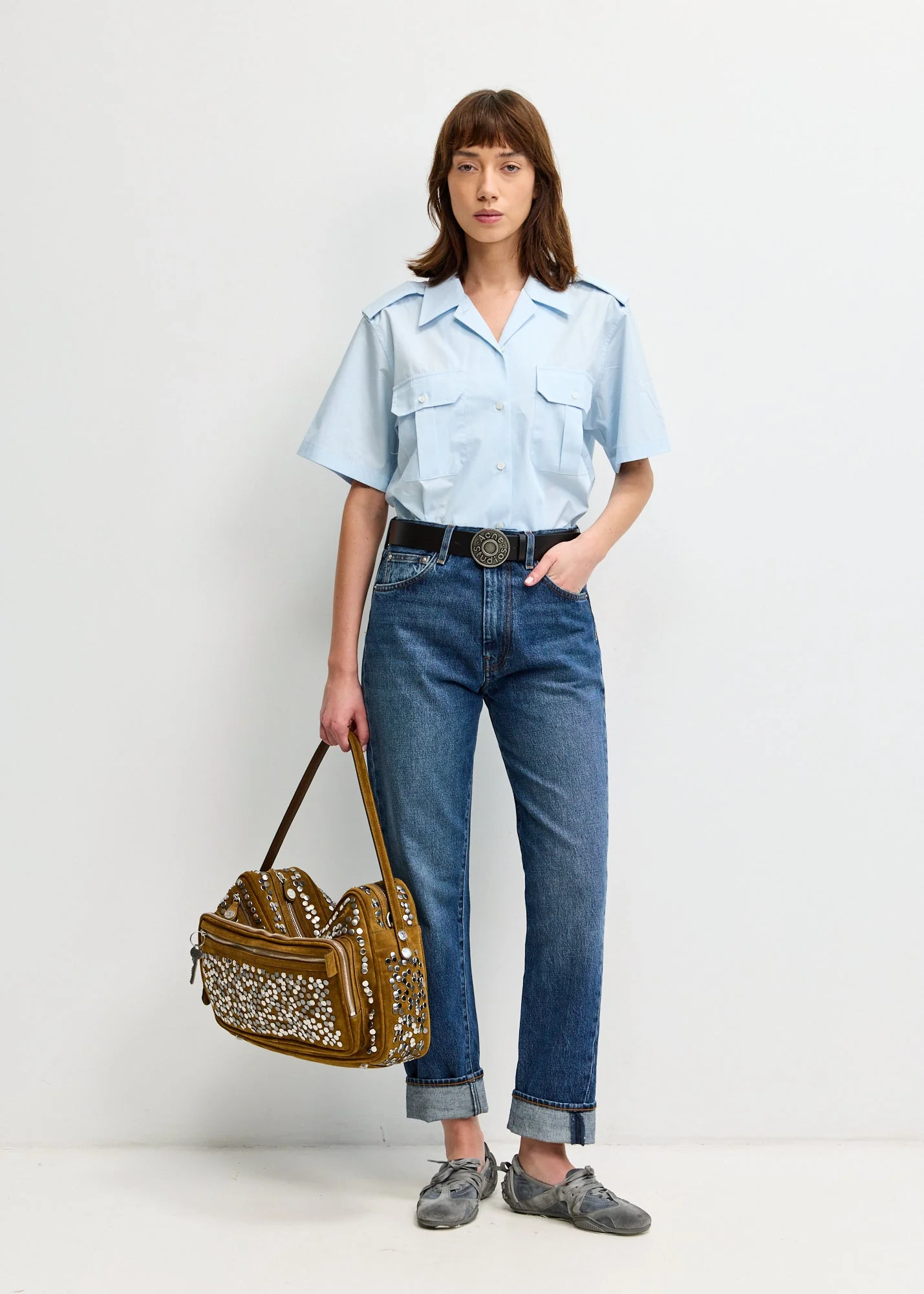Poplin Button-Up Shirt - Image 2
