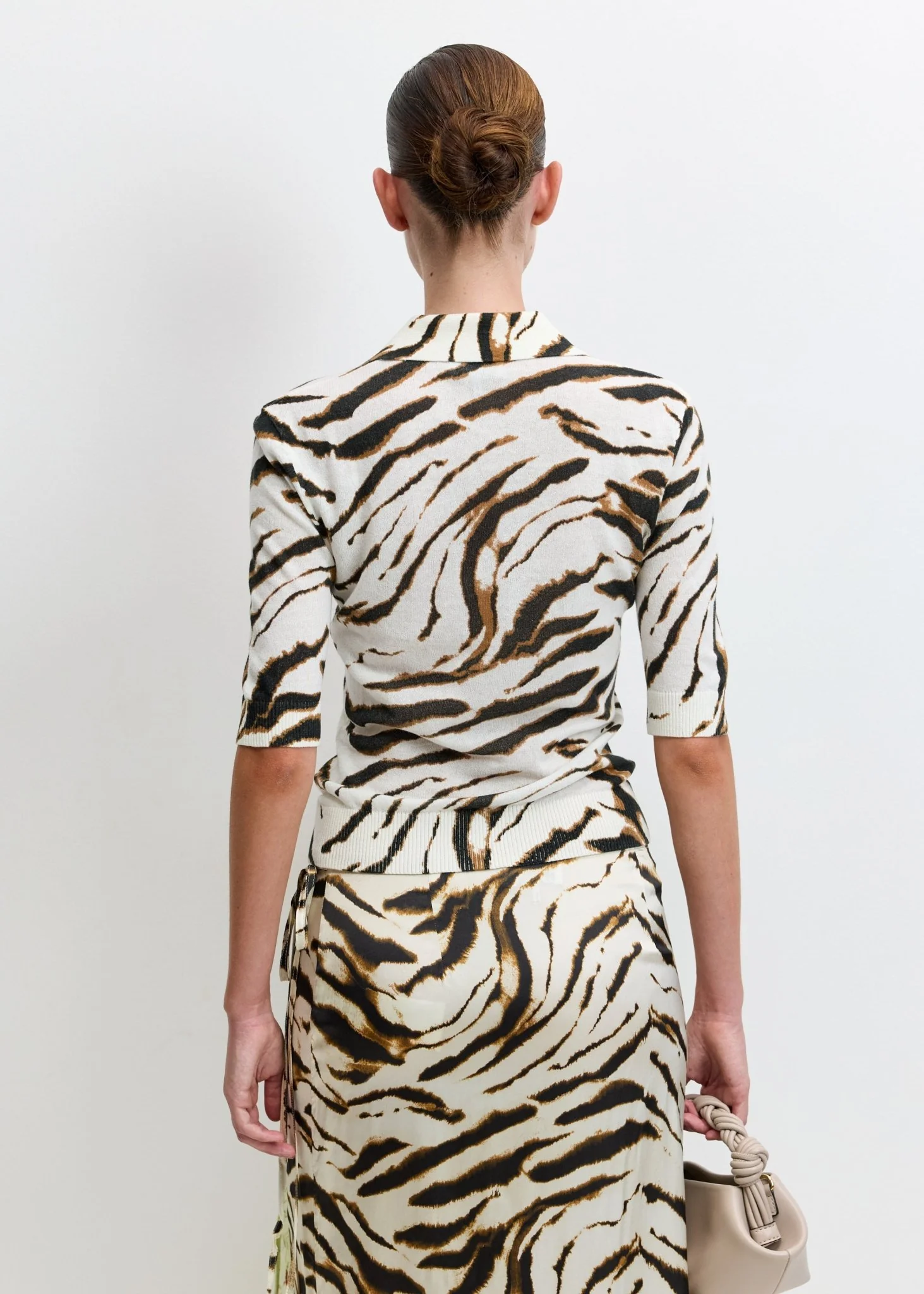 Printed Cotton Polo - Image 5