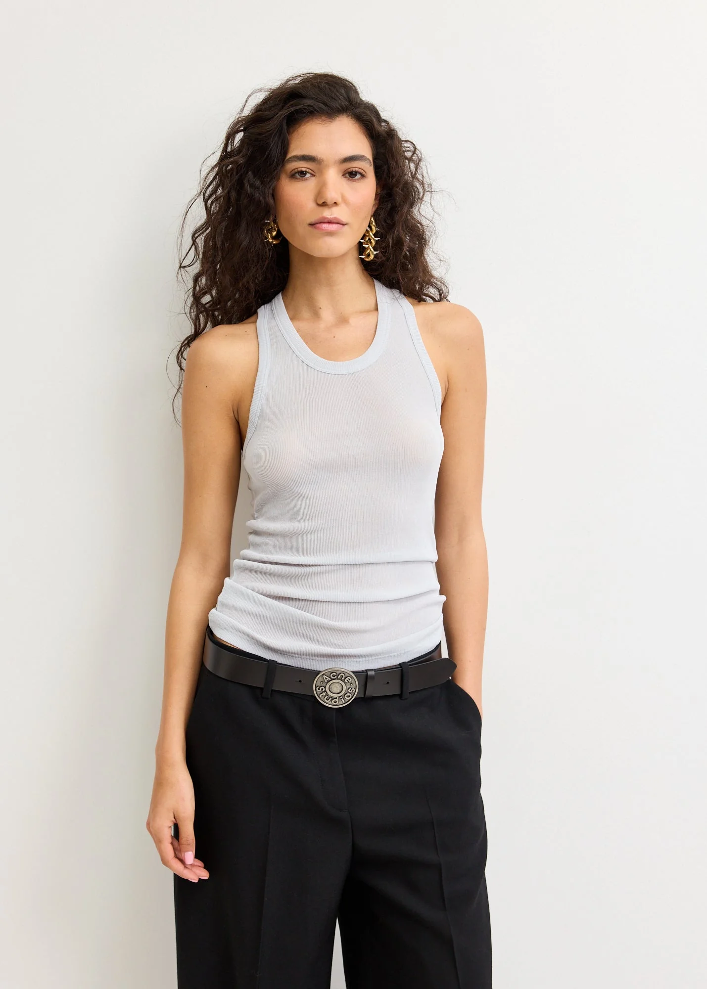 Ribbed Tank Top - Image 2
