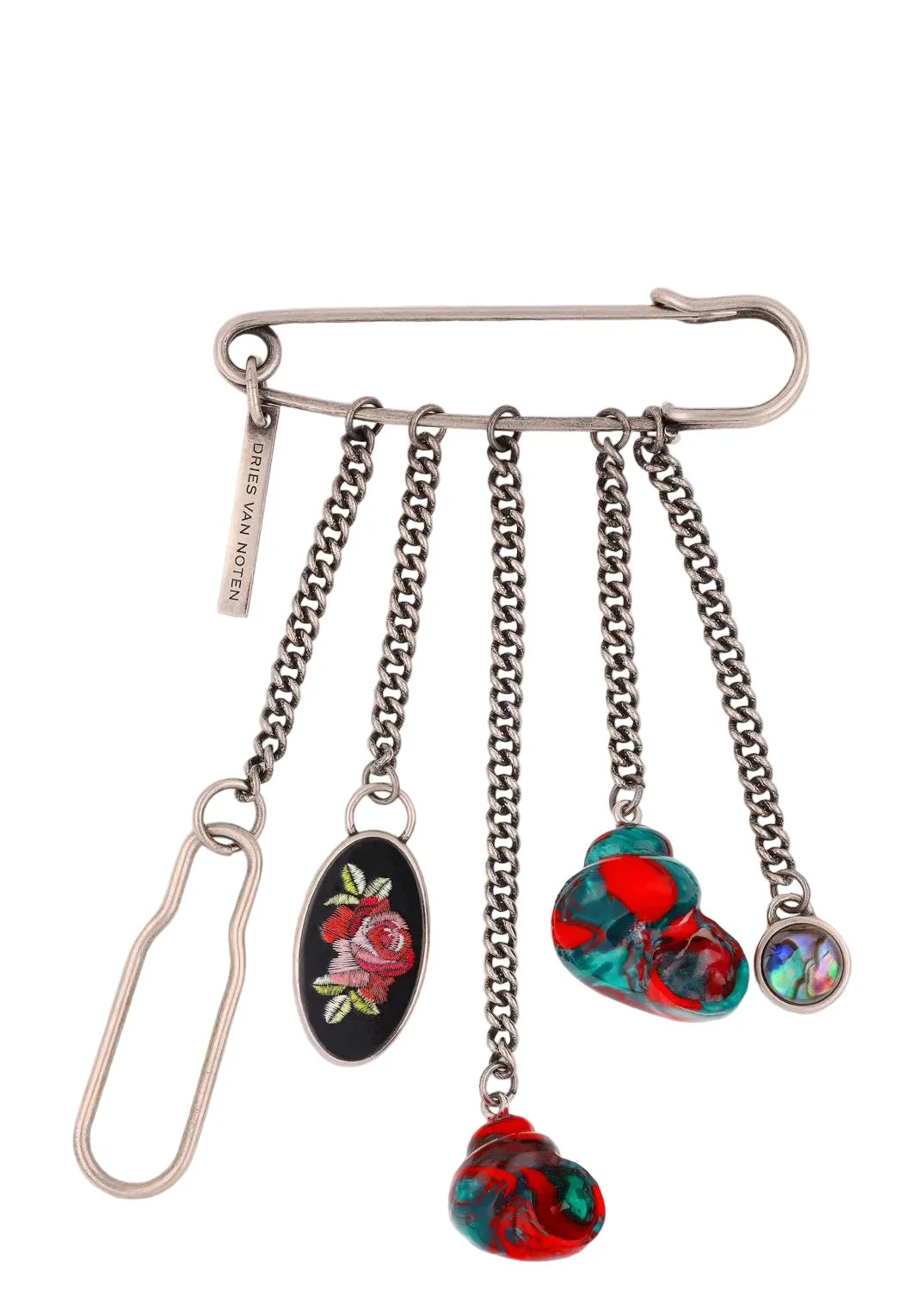Safety-Pin Brooch