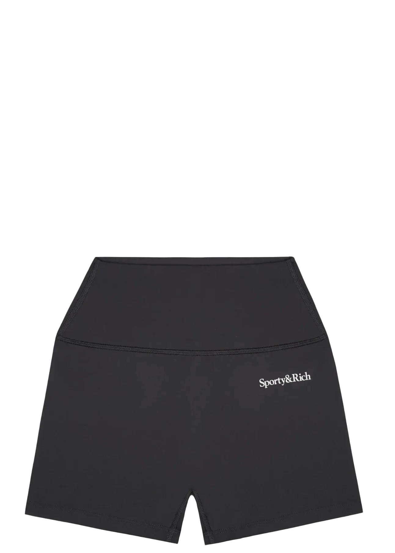 Serif Logo Mini Biker Short