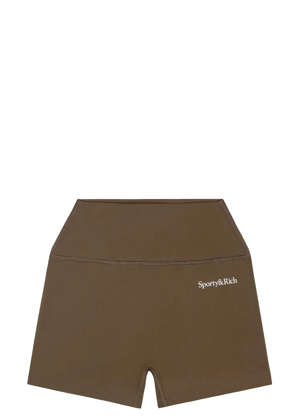 Serif Logo Mini Biker Short