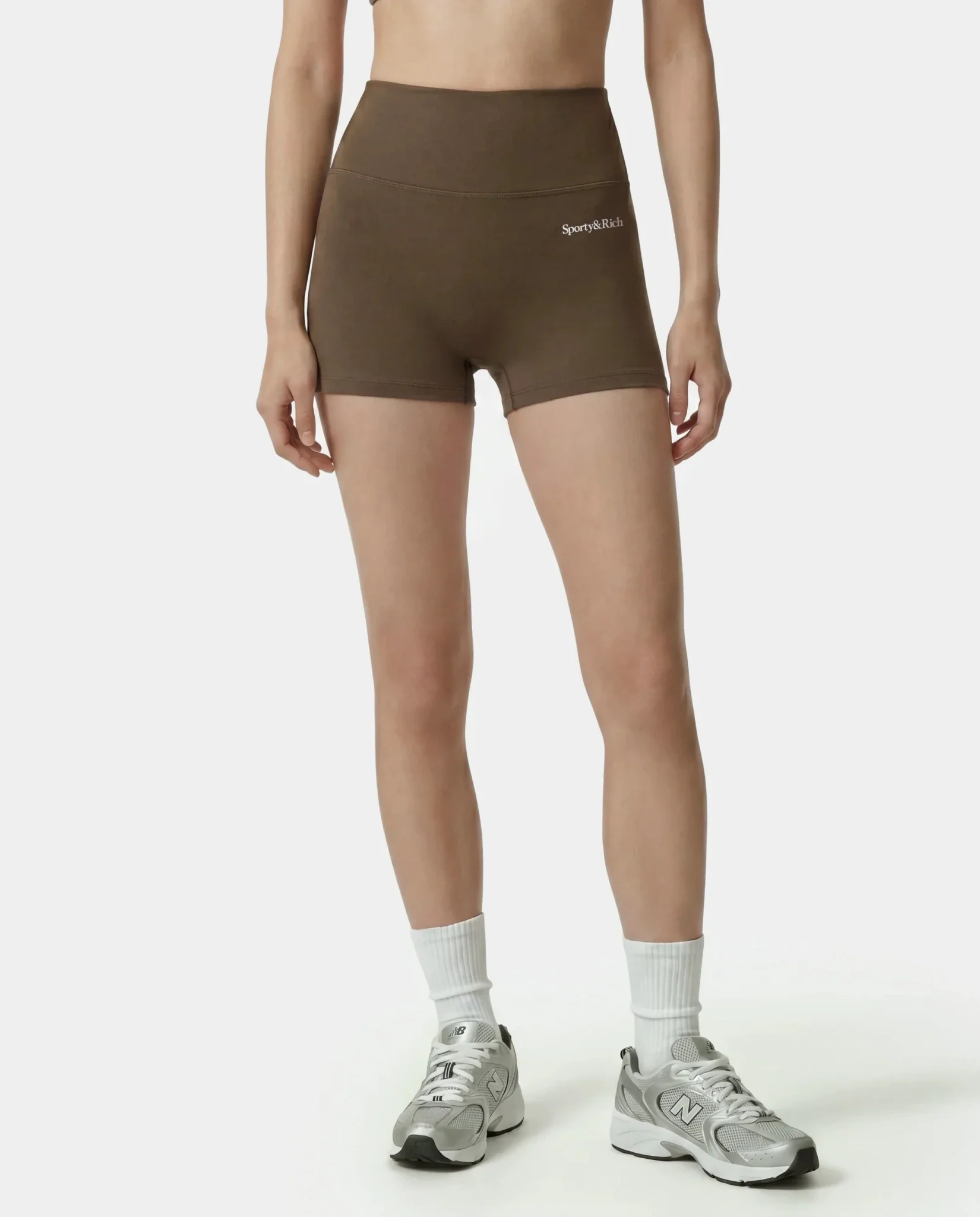 Serif Logo Mini Biker Short - Image 2