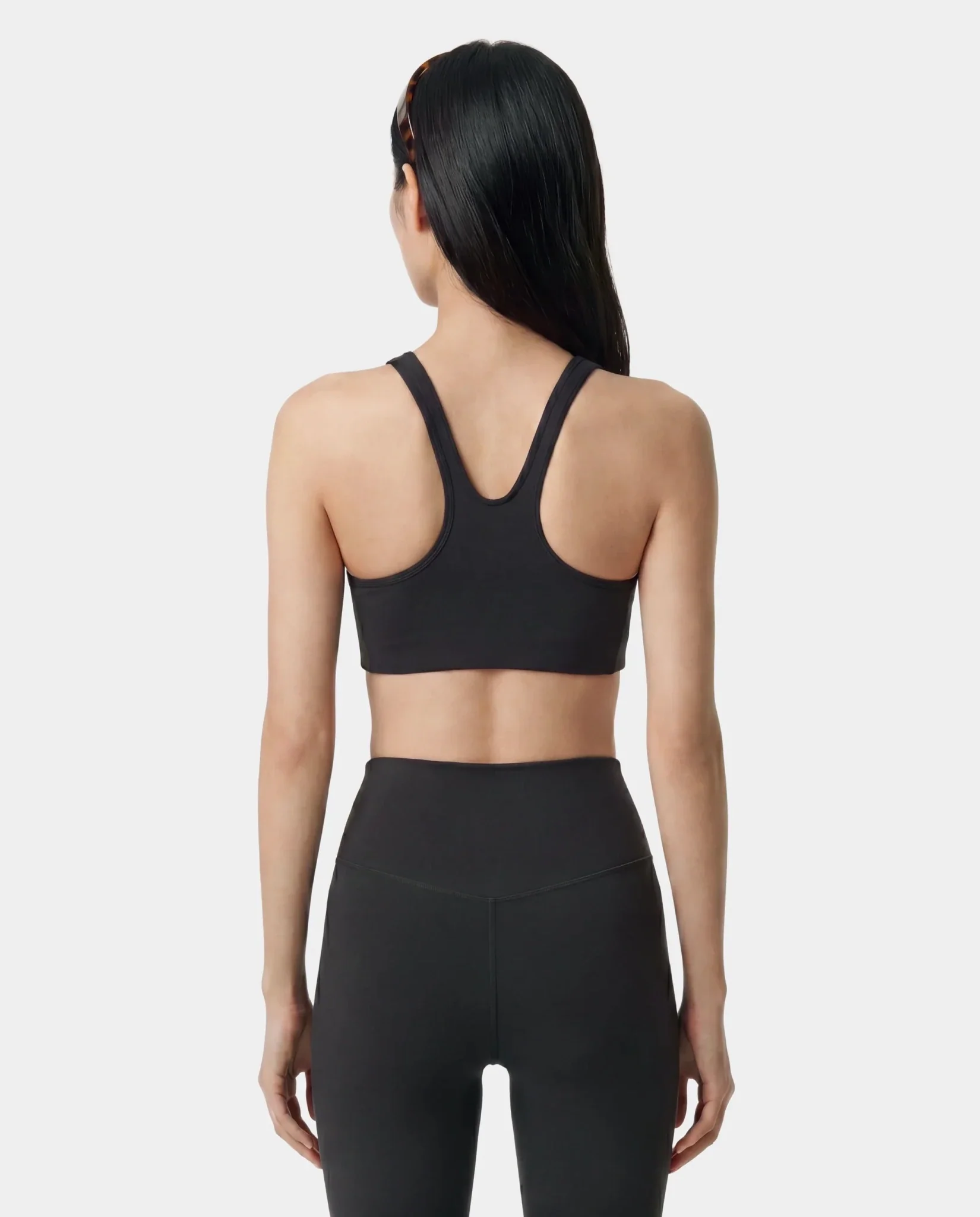 Serif Logo Sports Bra - Image 3