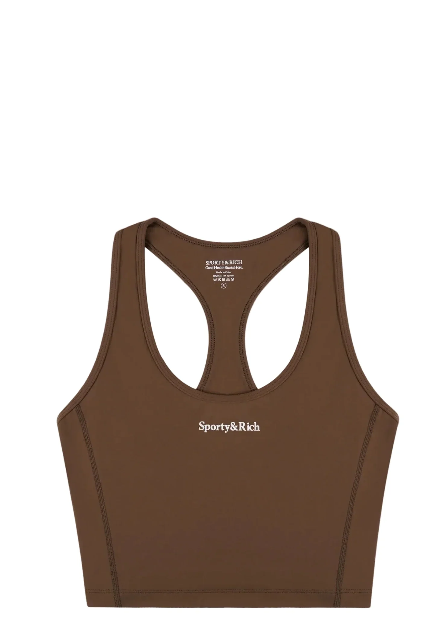 Serif Logo Sports Tank