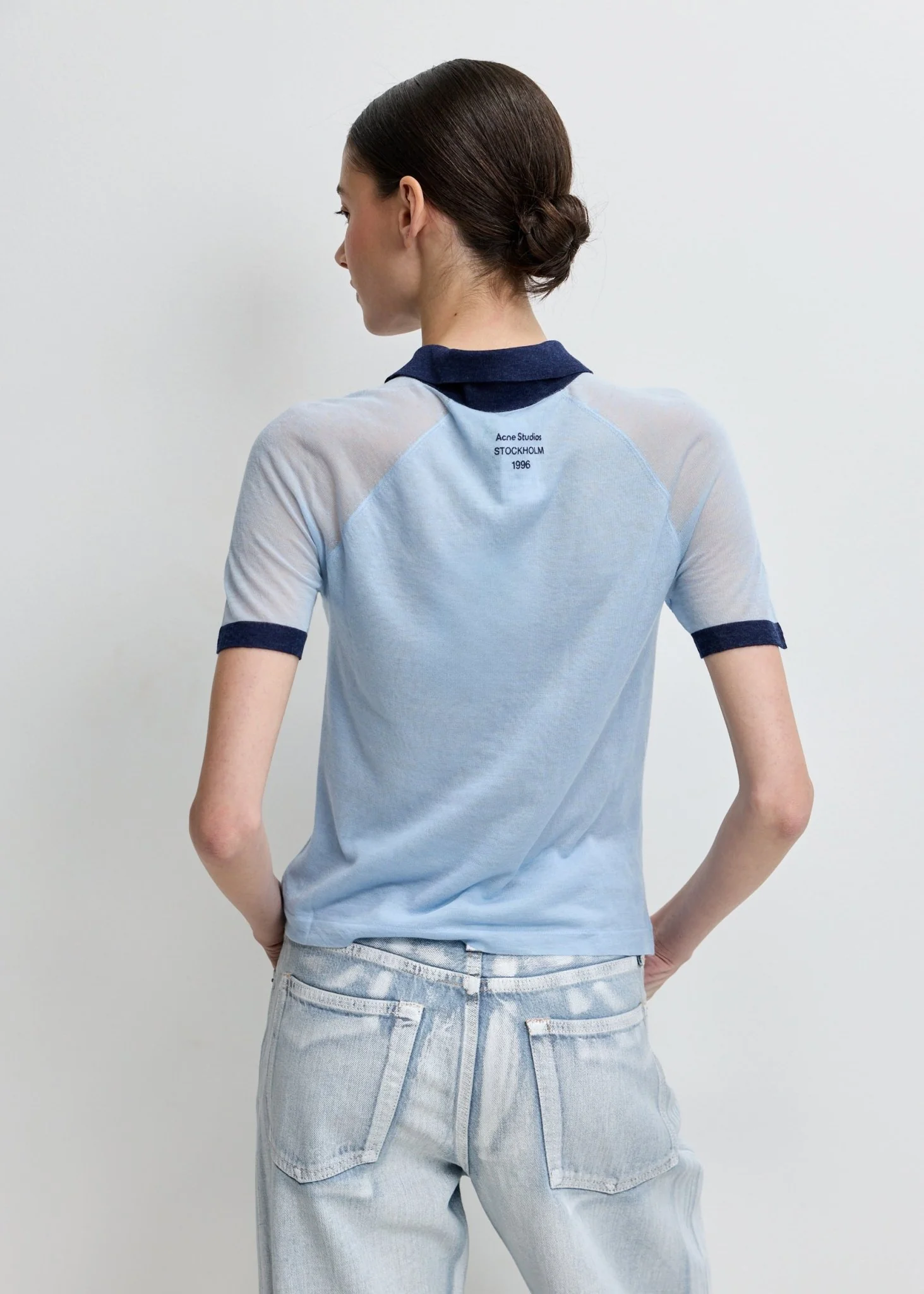 Sheer Polo Knit - Image 3