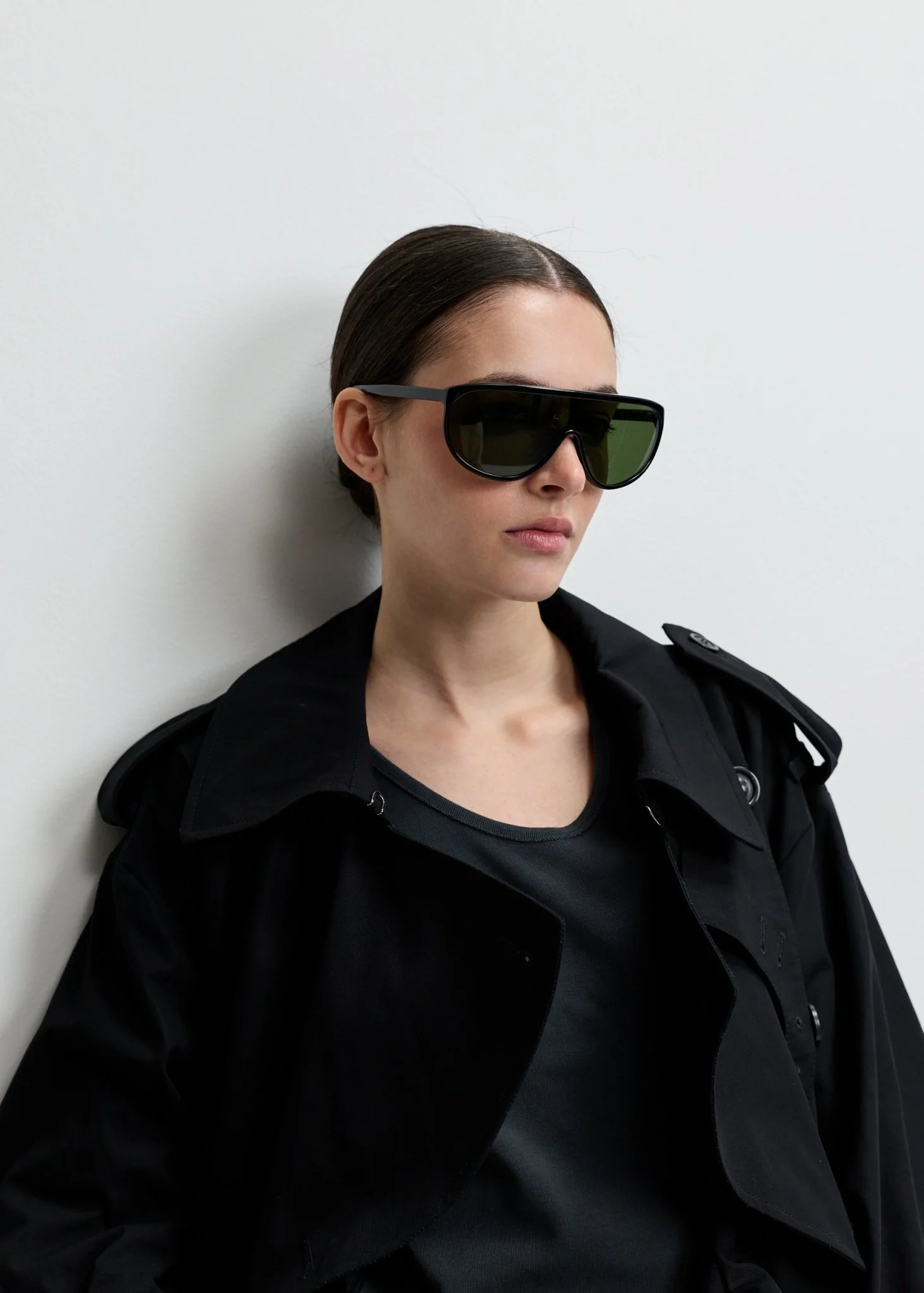 Shield Aviator Sunglasses - Image 2