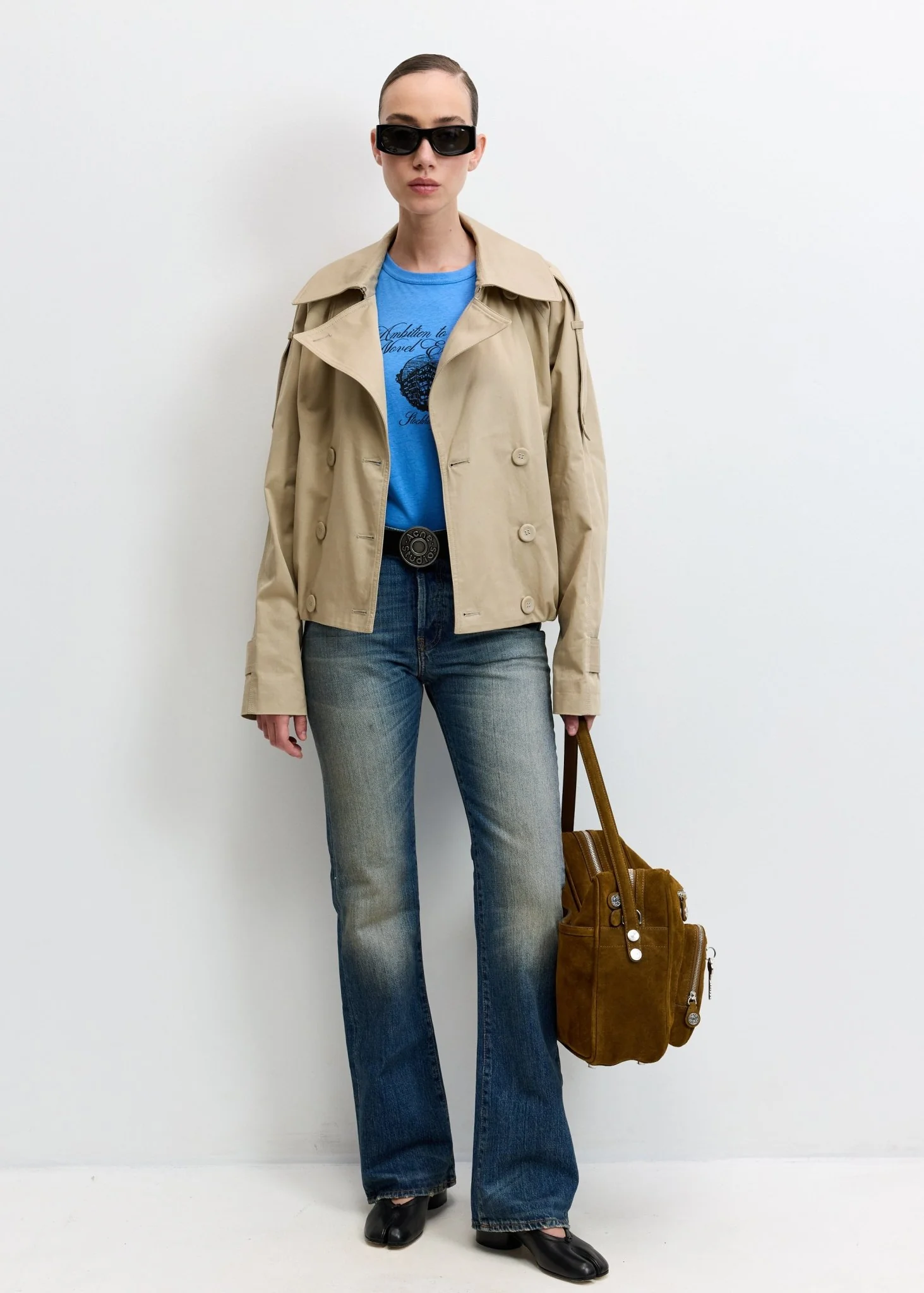 Short Trench Coat - Image 2