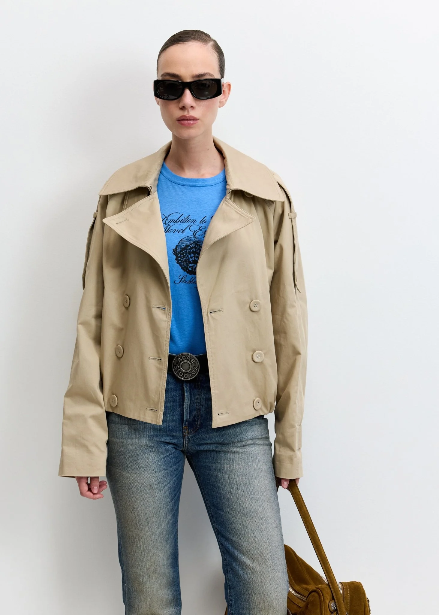 Short Trench Coat - Image 3