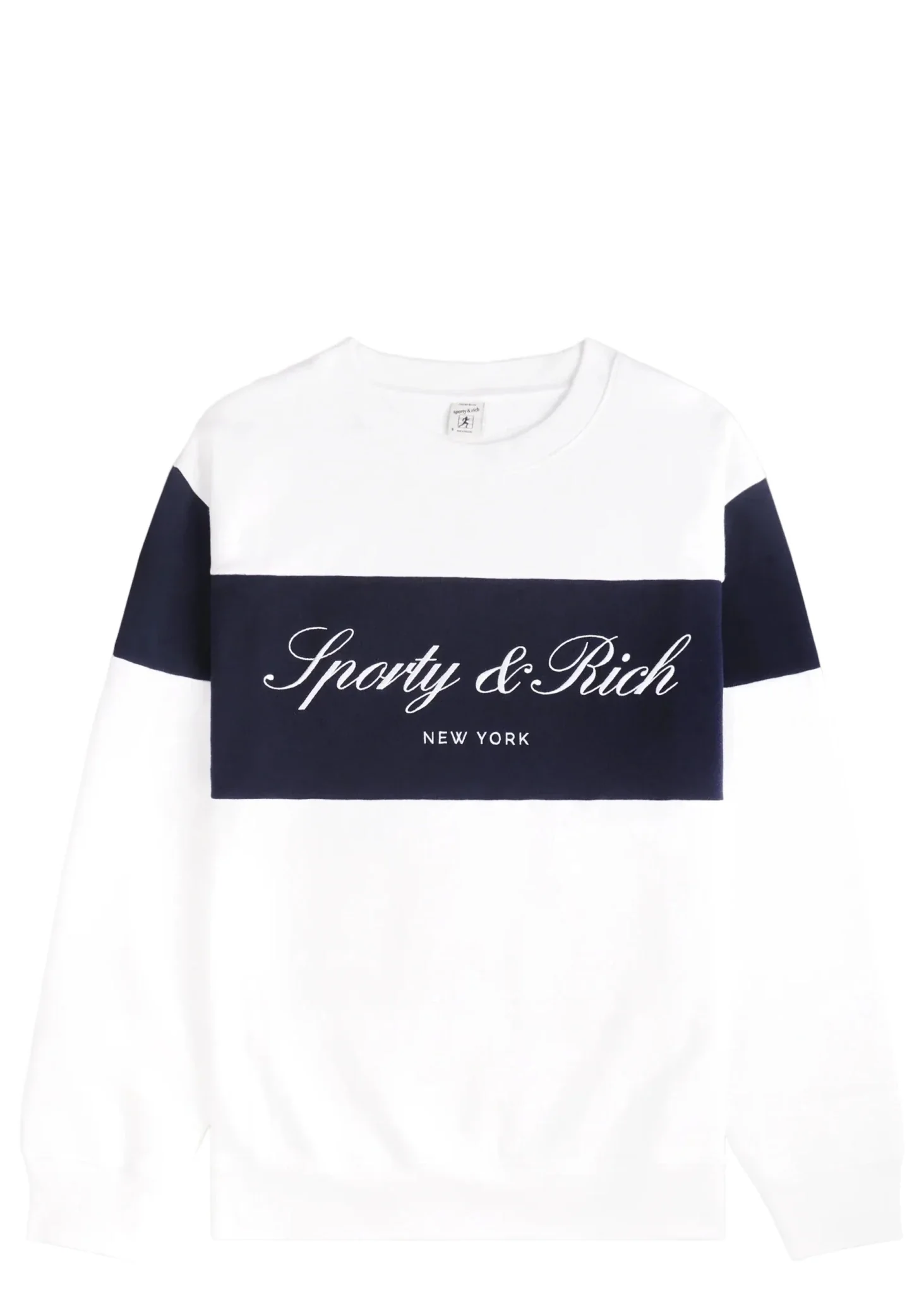Signature Logo Block Crewneck
