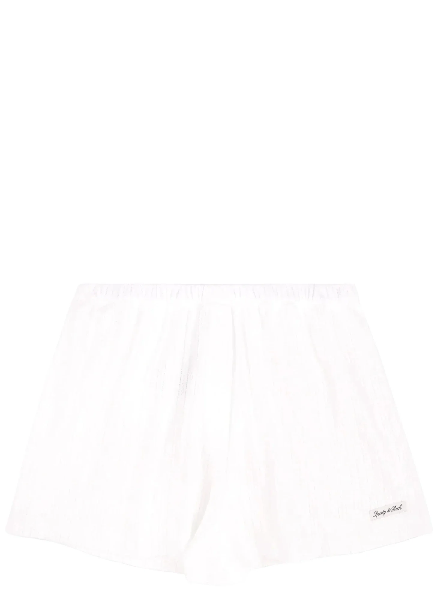 Signature Logo Pointelle Short