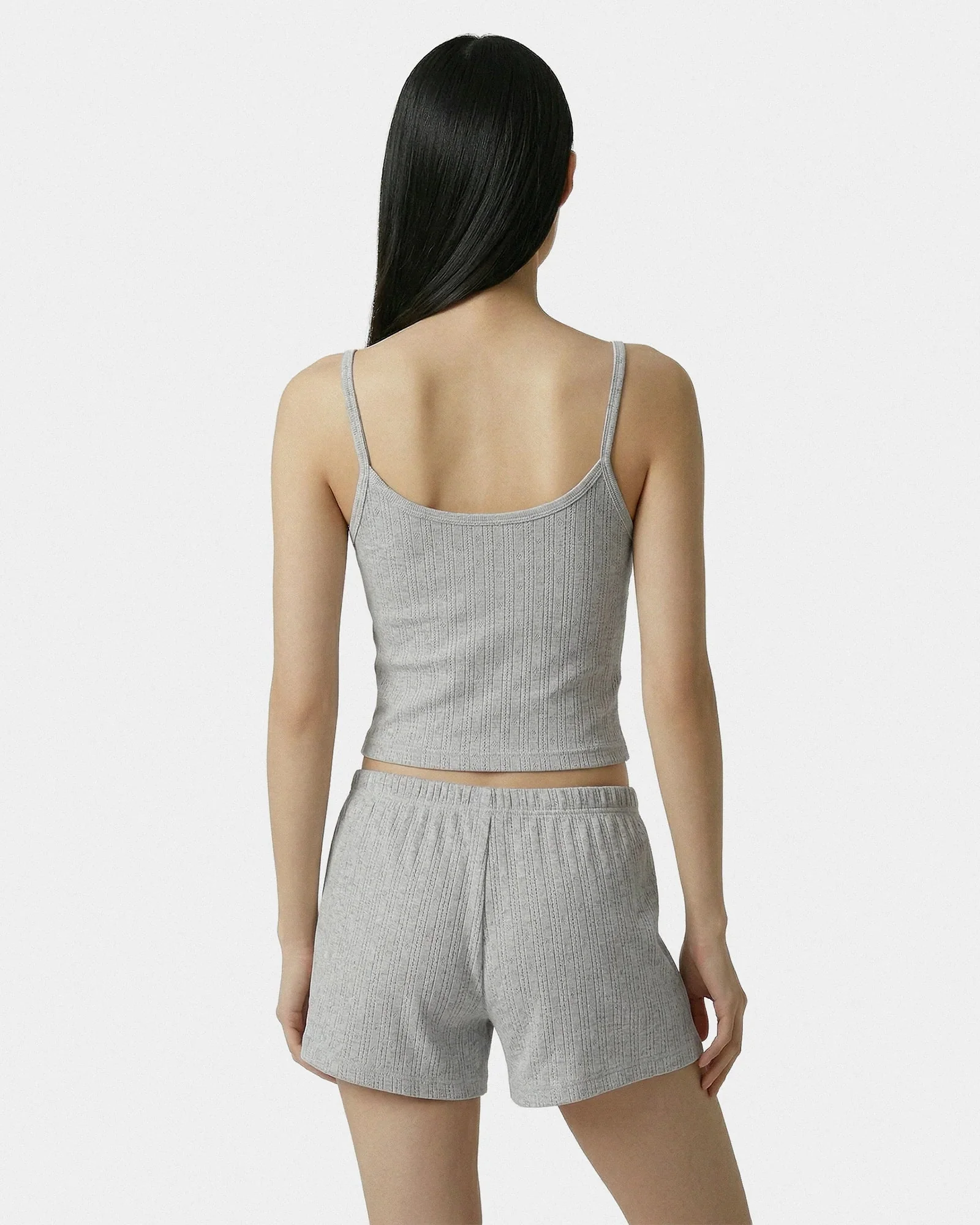 Signature Logo Pointelle Tank - Image 3