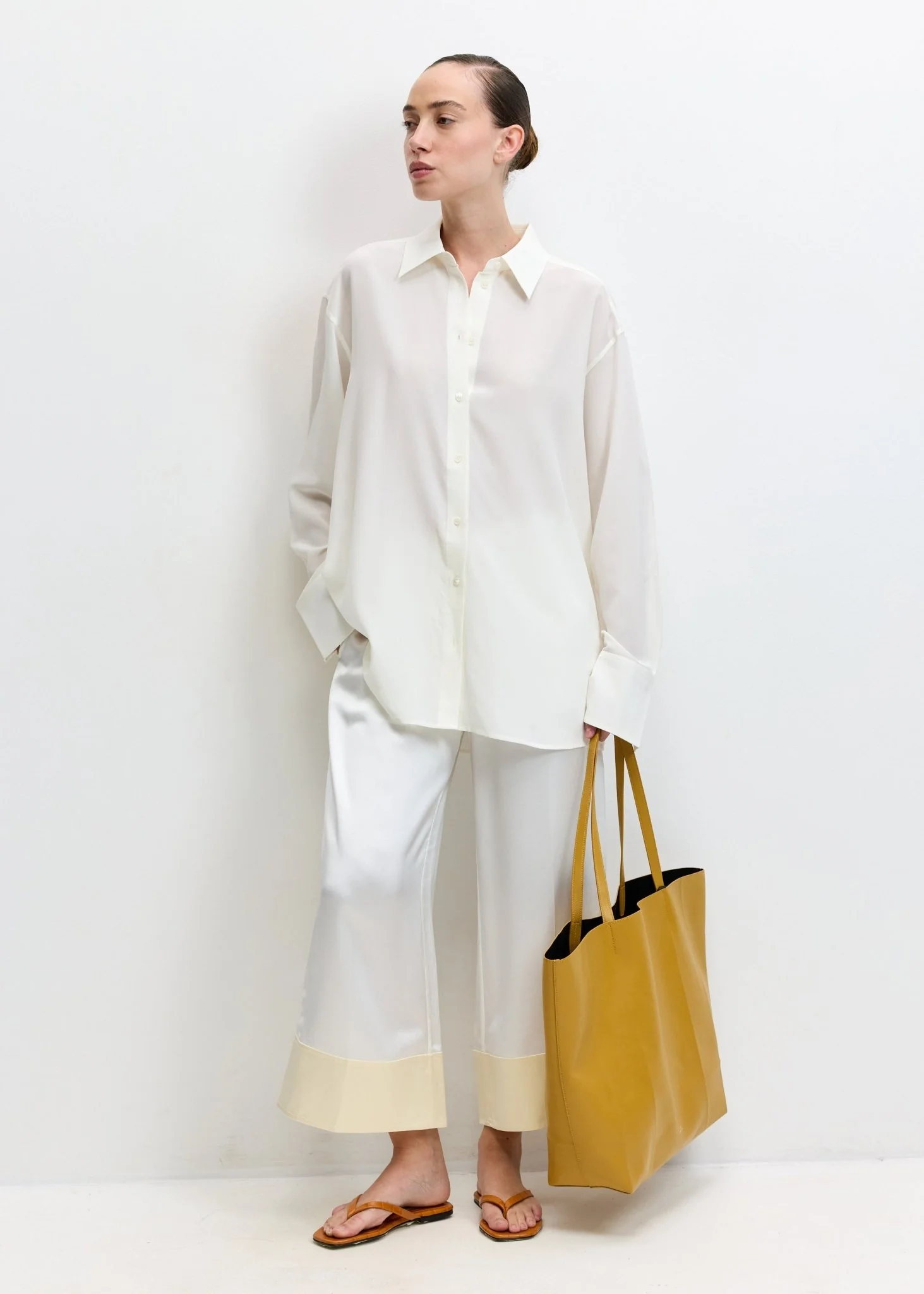 Silk Crepe Shirt - Image 3