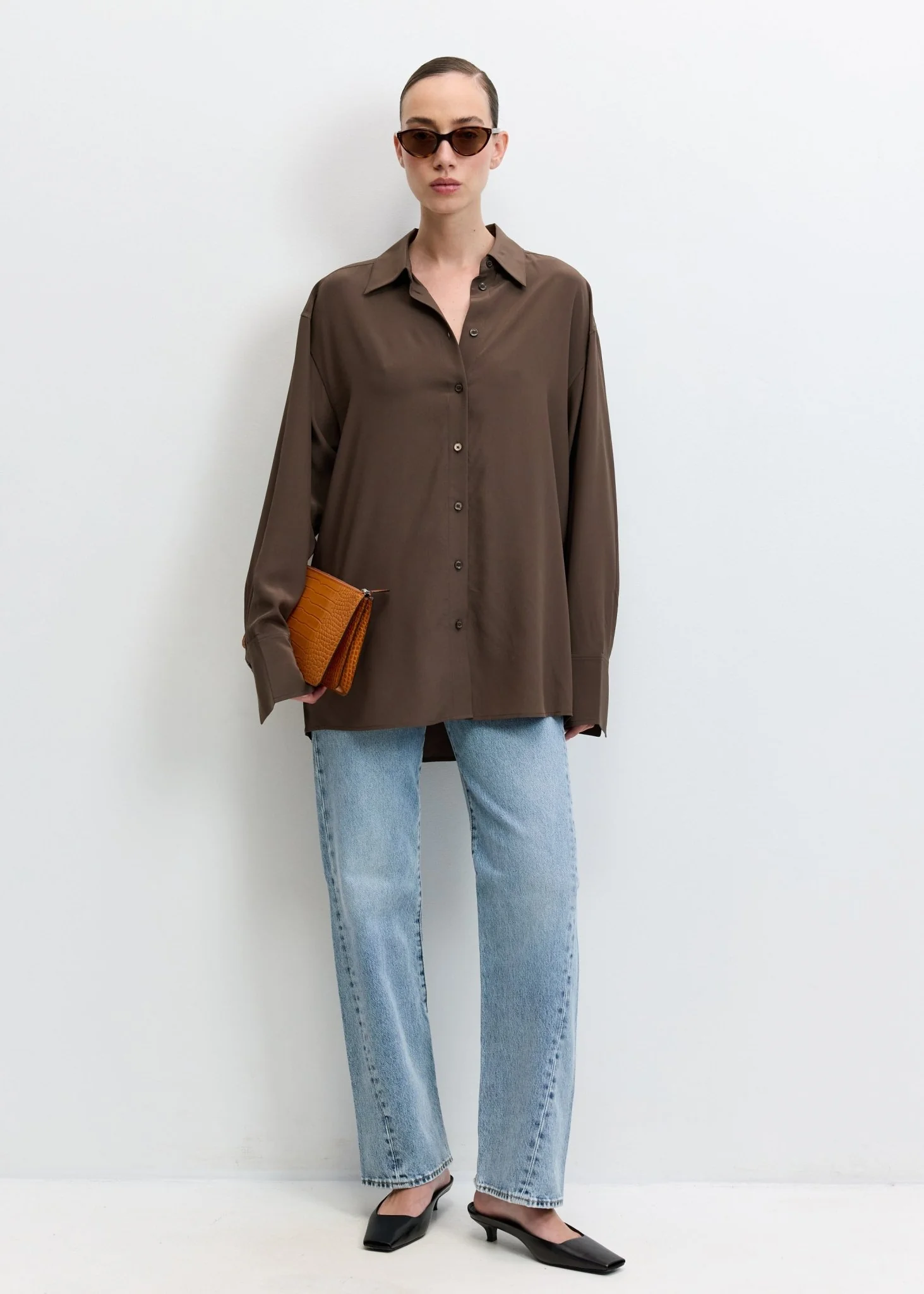 Silk Crepe Shirt - Image 2