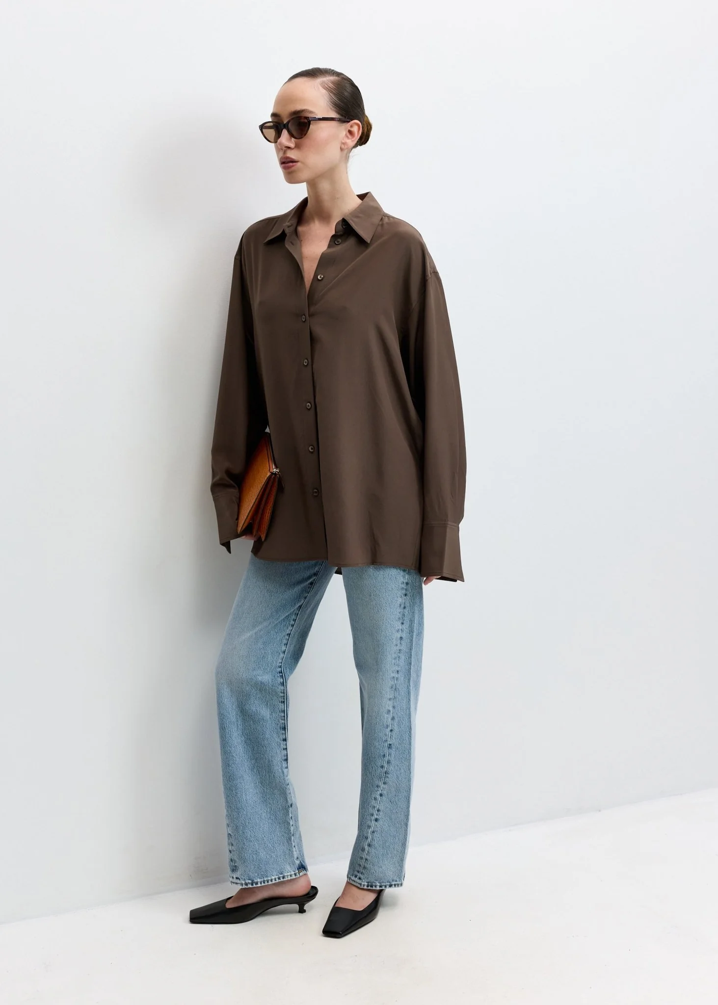 Silk Crepe Shirt - Image 3