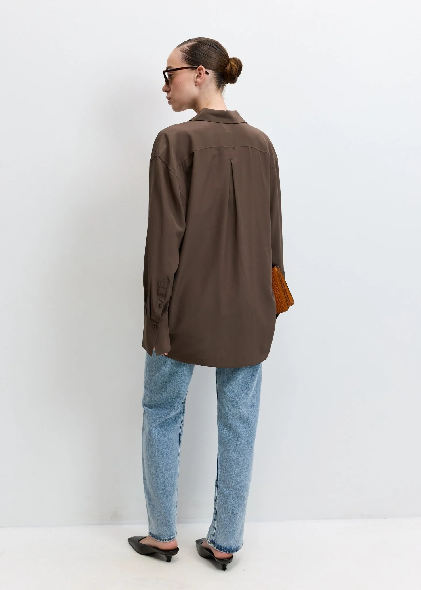 Silk Crepe Shirt - Image 4