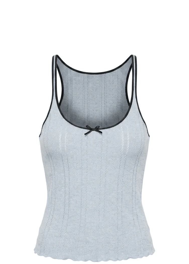 Silk knit Tank Top