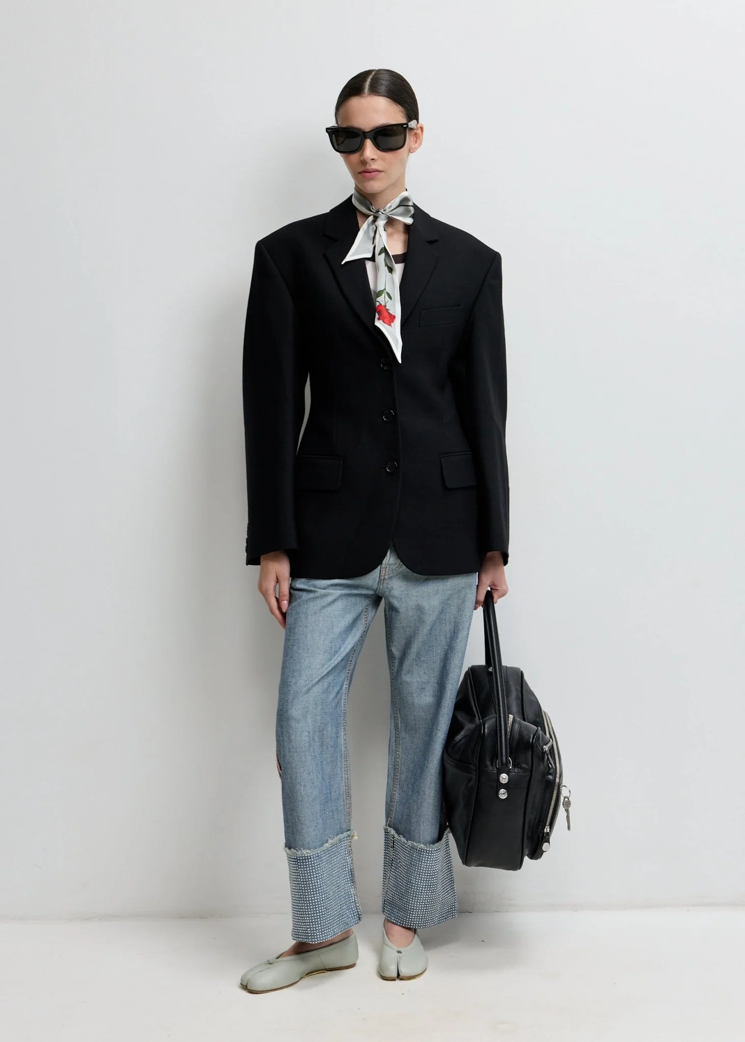 Single-Breasted Suit Jacket - Image 2