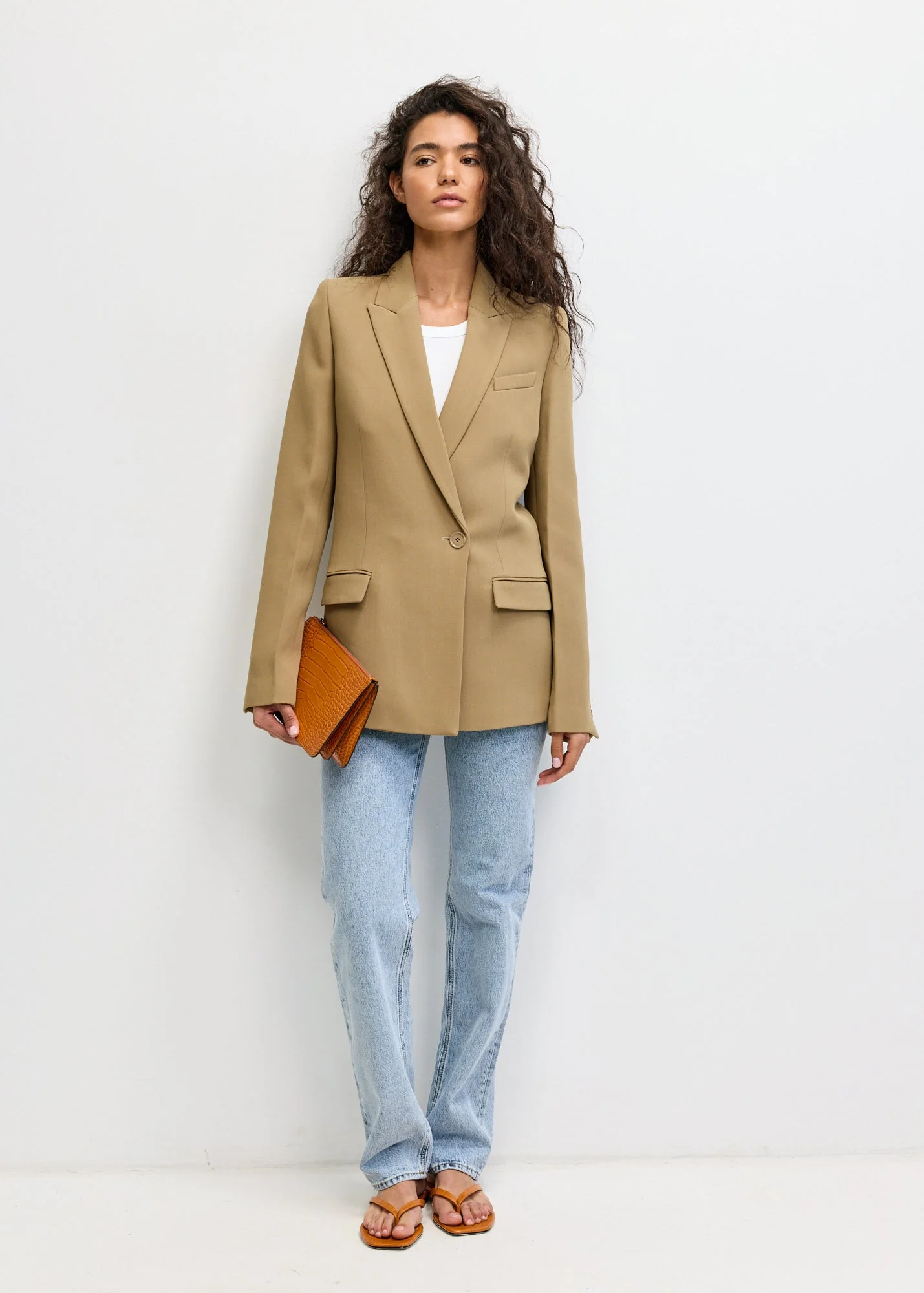Slim Tailored Blazer - Image 4