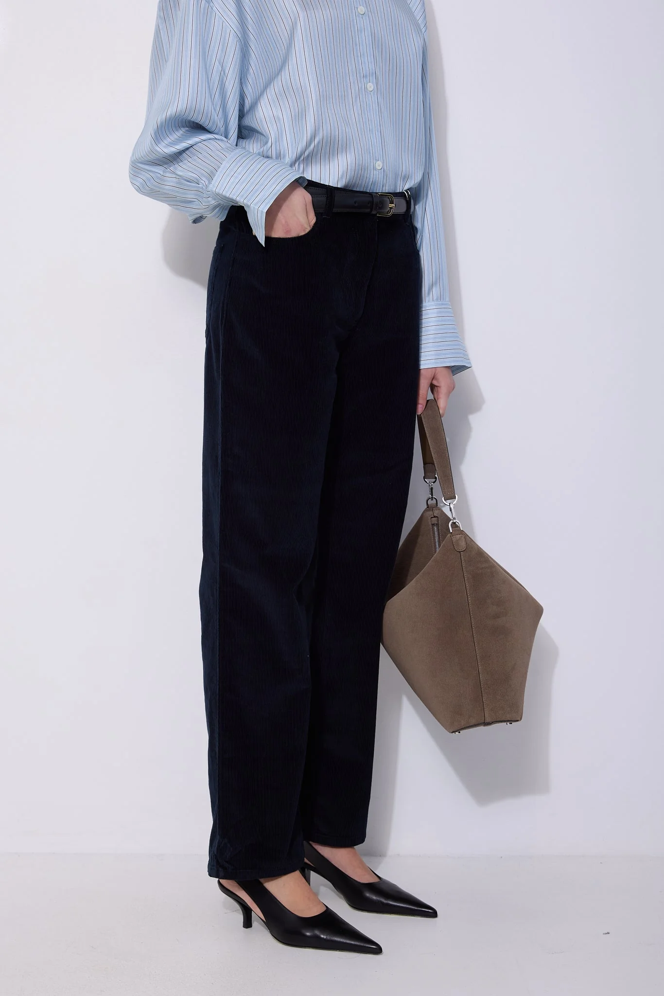 Straight Cord Trousers - Image 3