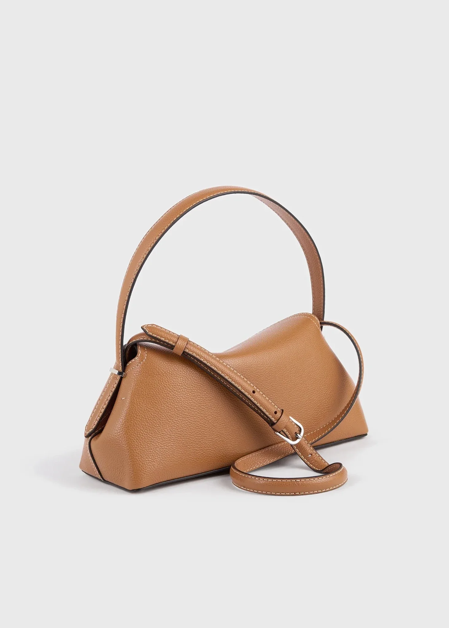 T-Lock Grained-Leather Shoulder - Image 3