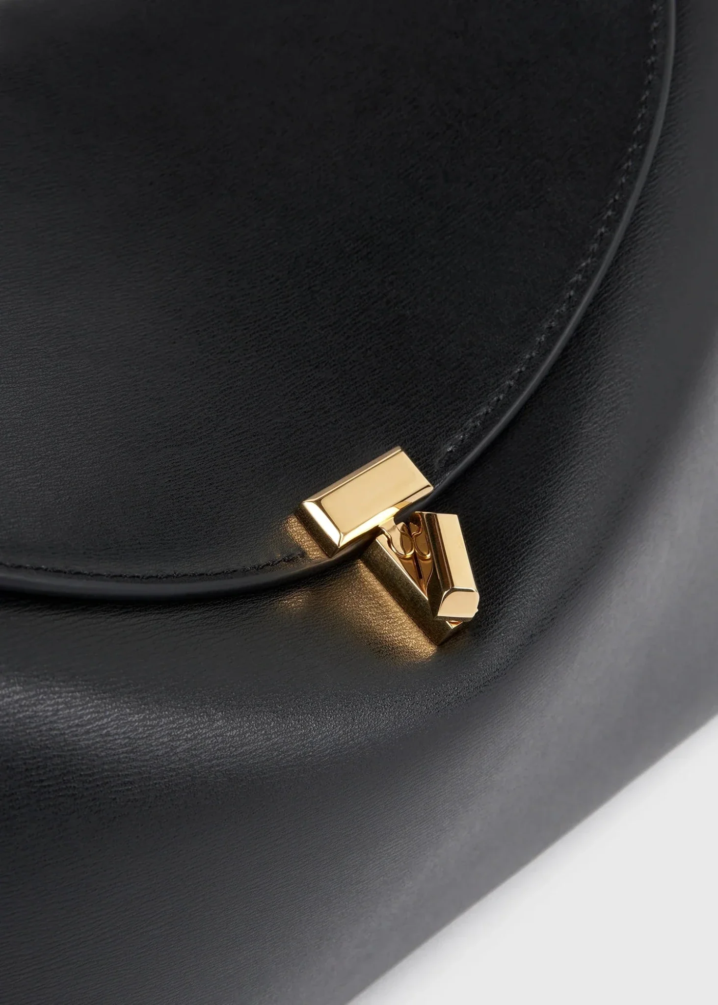 T-Lock Leather Top Handle - Image 4