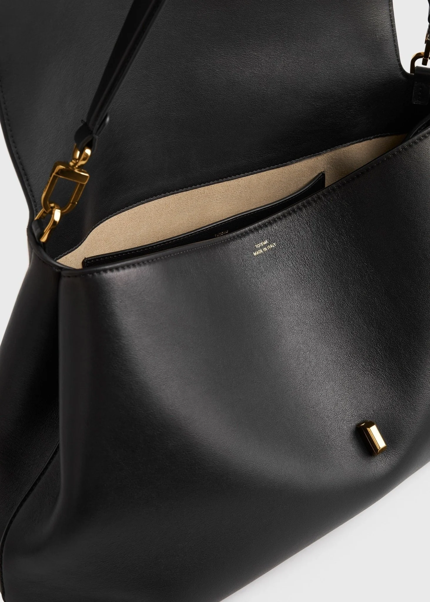 T-Lock Leather Satchel - Image 4