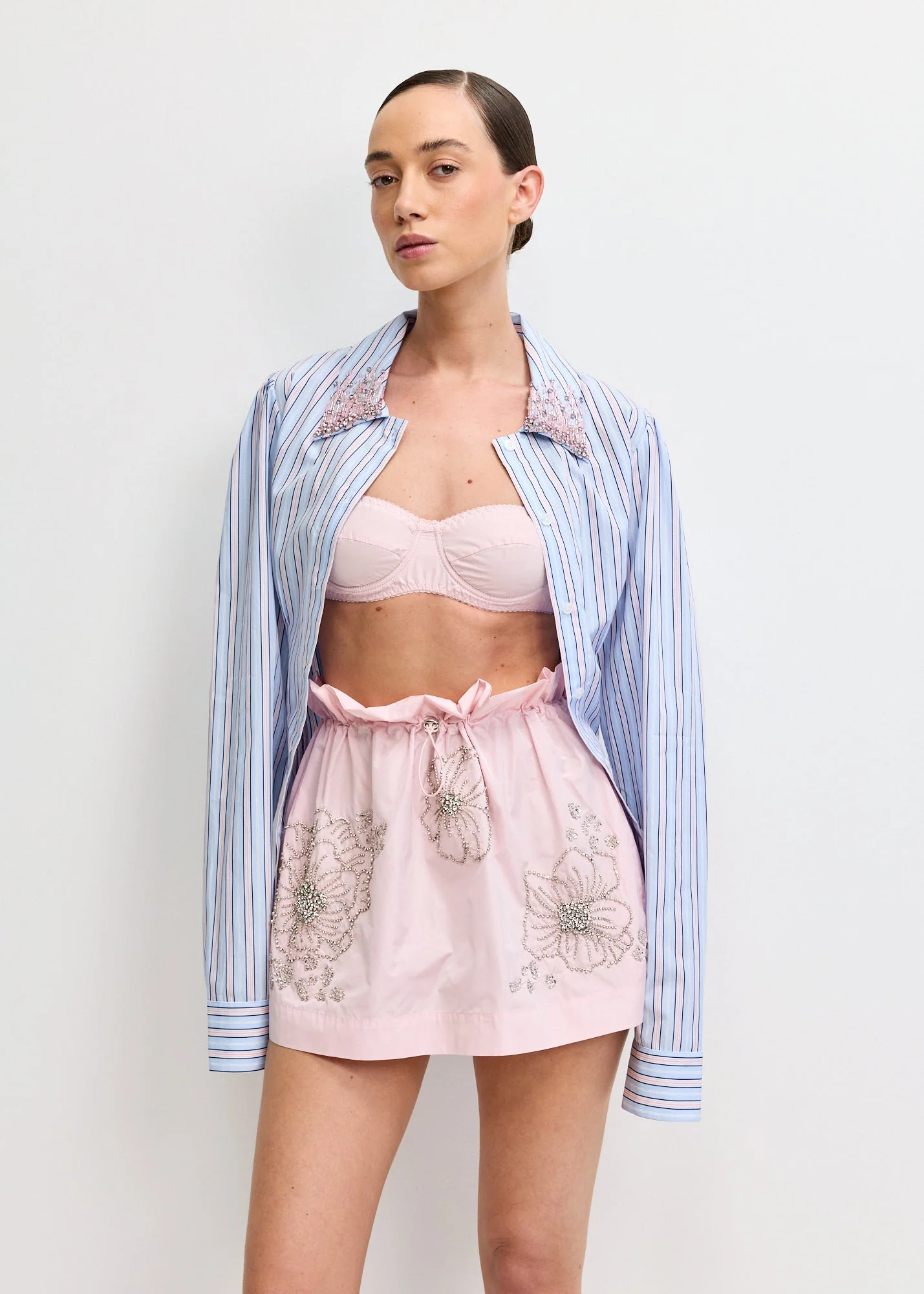 Taffeta Mini Skirt - Image 3