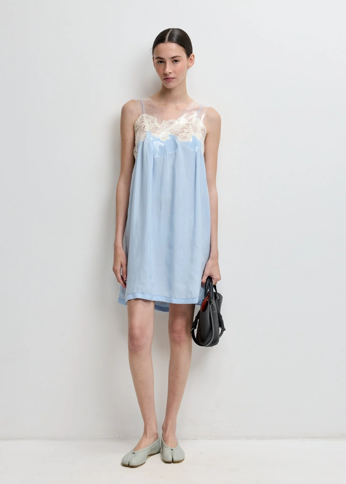 Taped Slip Dress - Image 3