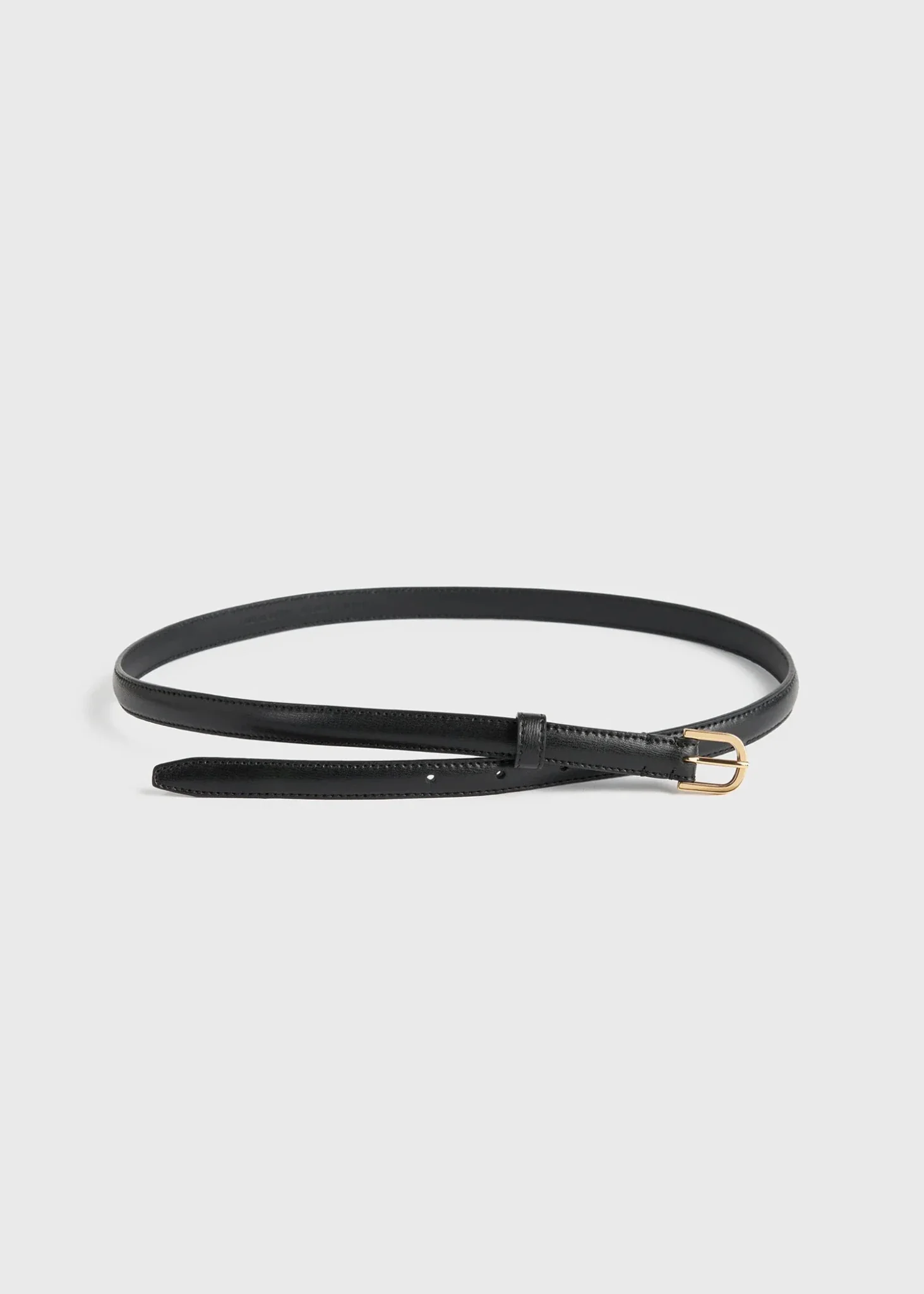 Thin Leather Trouser Belt - Image 2