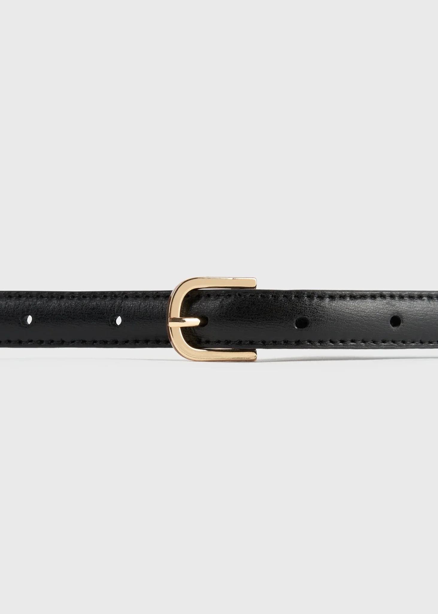 Thin Leather Trouser Belt - Image 4