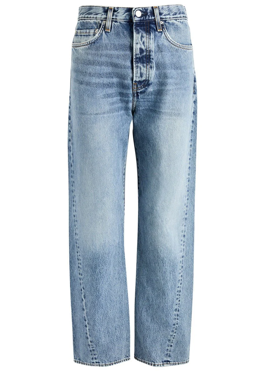 Twisted Seam Denim Full Length
