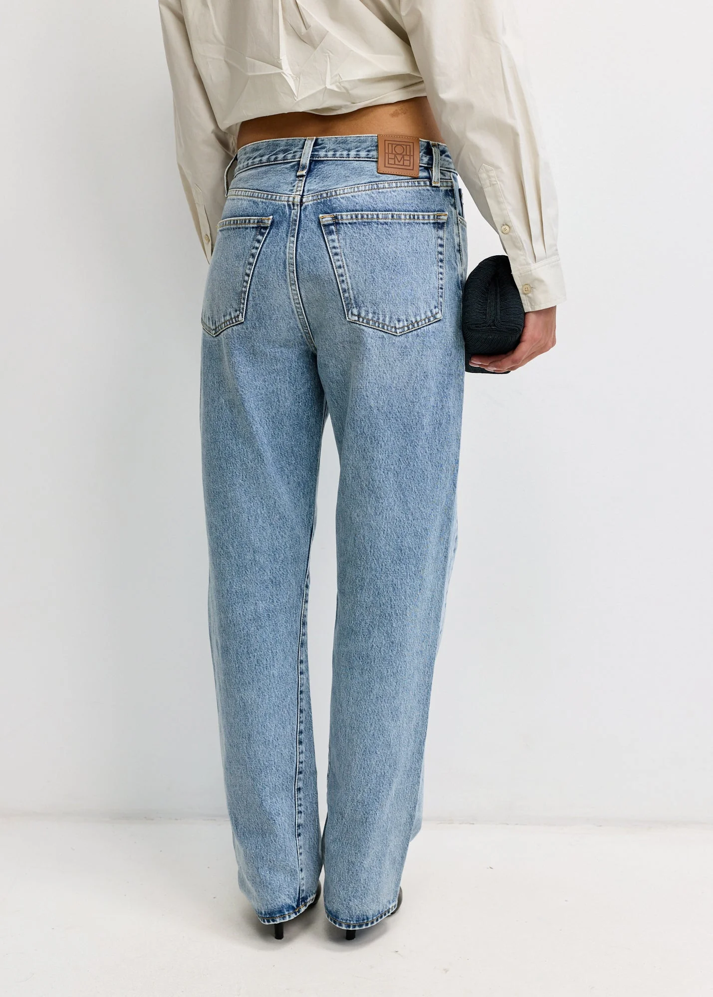 Twisted Seam Denim Full Length - Image 4