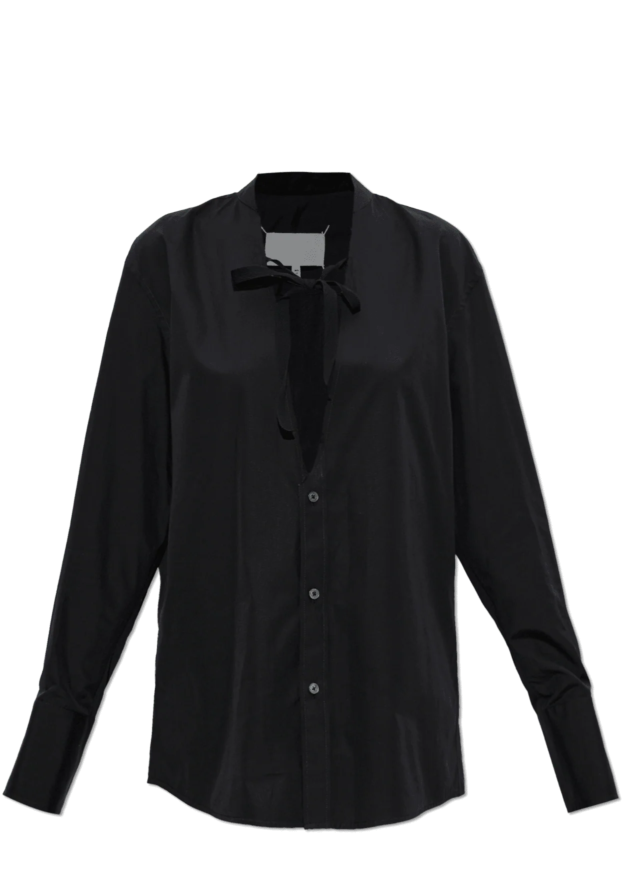 V-Neck Cotton Shirt