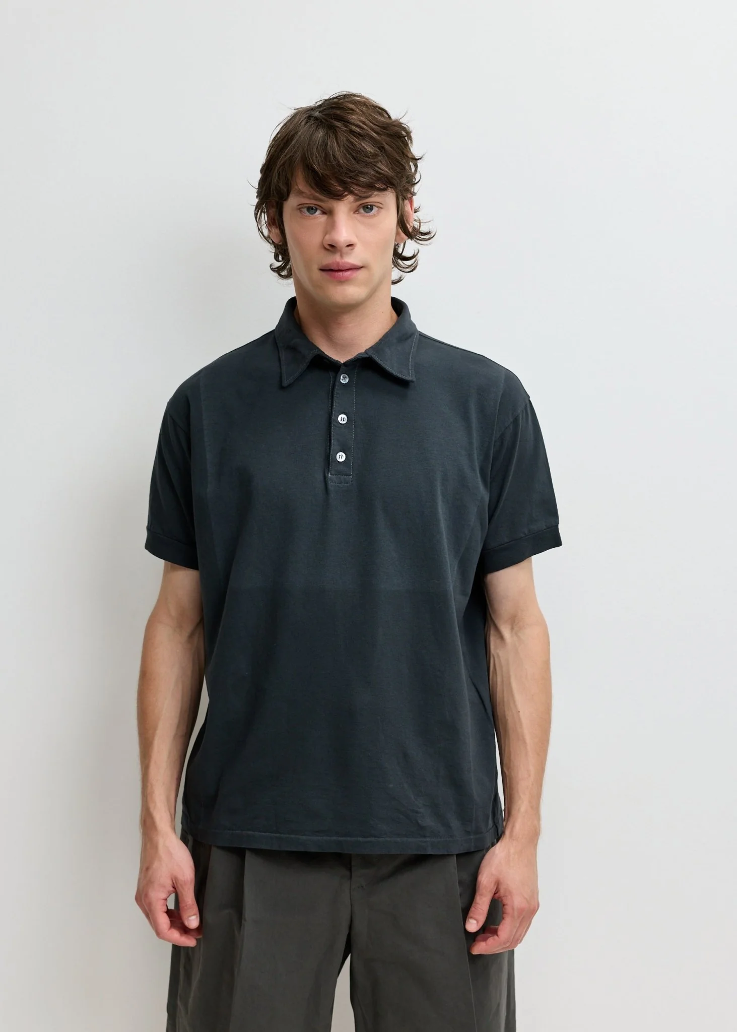 Wool Knit Polo - Image 2
